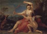 Pompeo Batoni Cupid and Diana painting